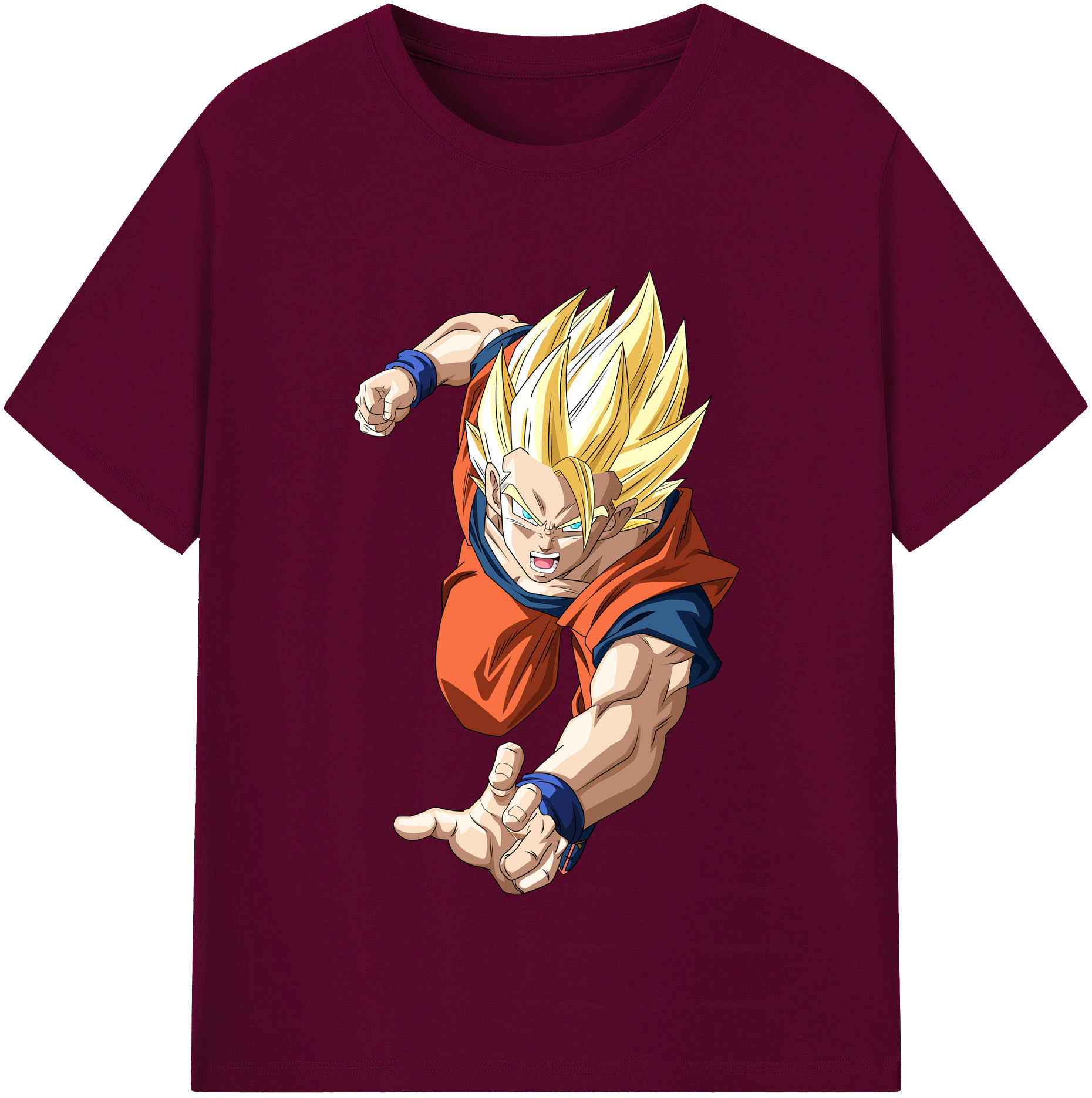 （画像用） ドラゴンボール 孫 悟飯（そんごはん）DRAGON BALL Son Gohan レディースカジュアルプリントTシャツ（綿100％）